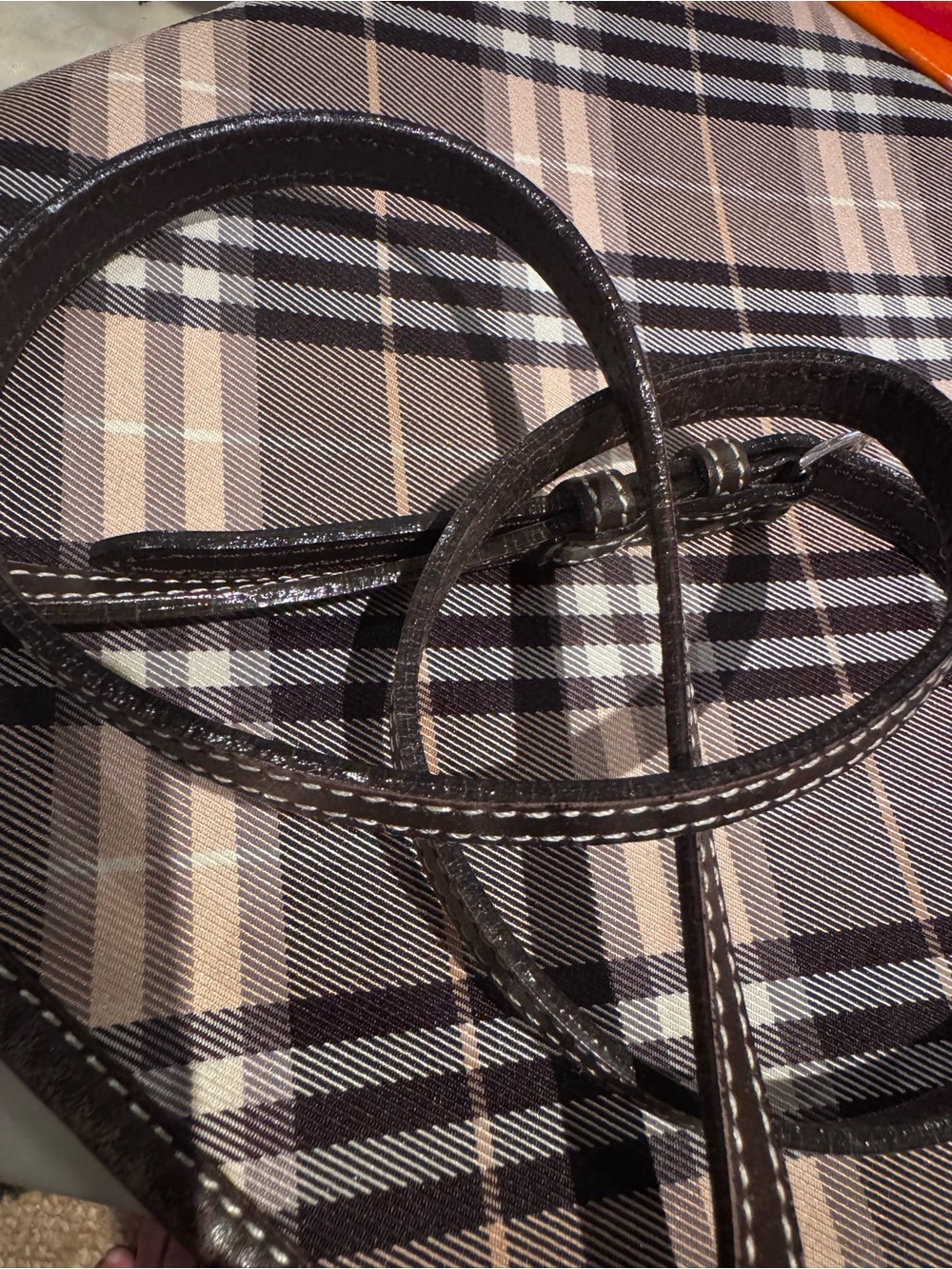 Burberry Classic Plaid Crossbody Bag - - Picture 10 of 10